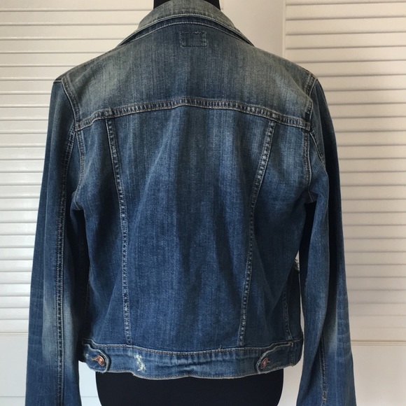 Hudson ‘Signature’ Jean Jacket Vintage Napoli SZ L - Picture 6 of 10